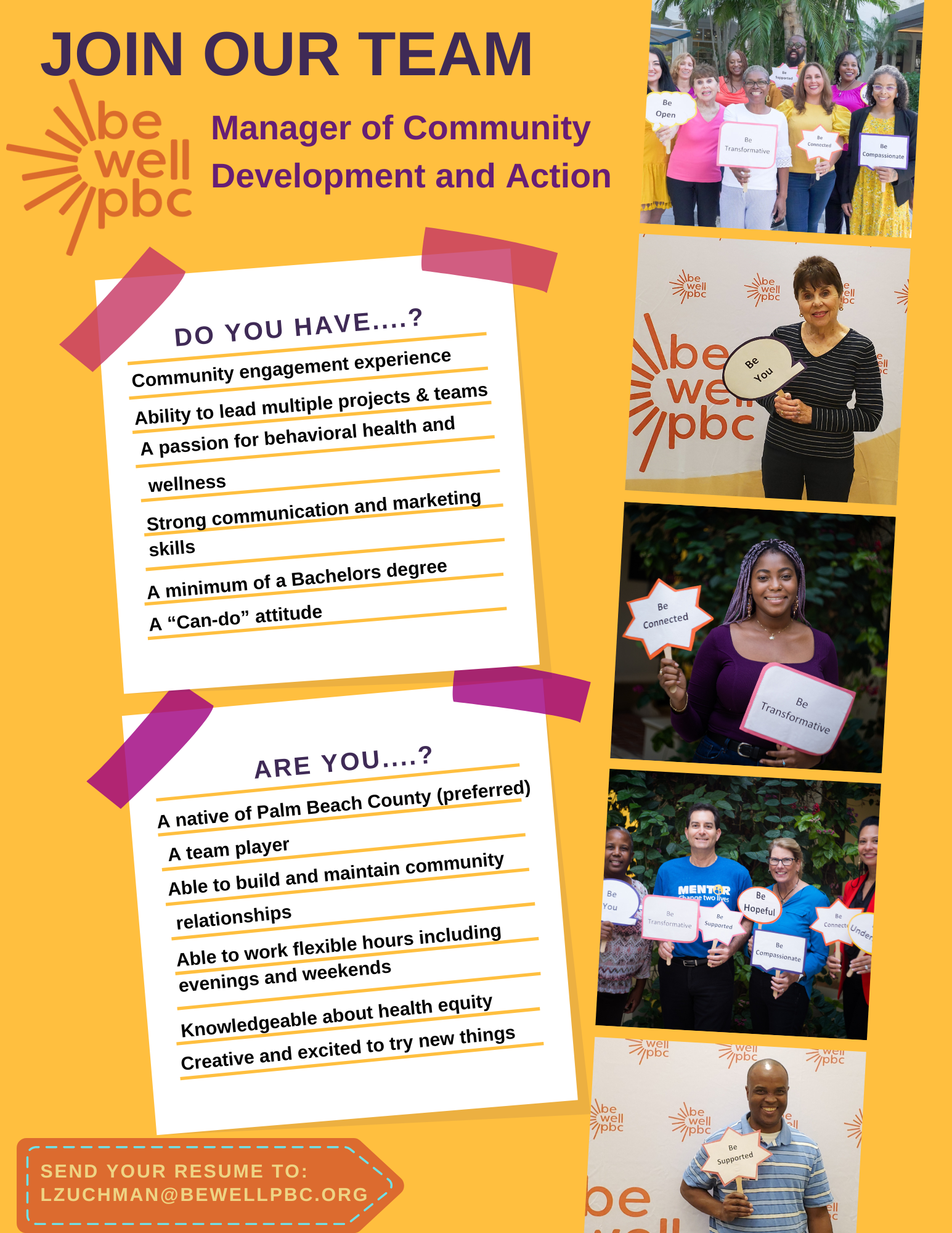 Flyer-Mgr. Community Development & Action